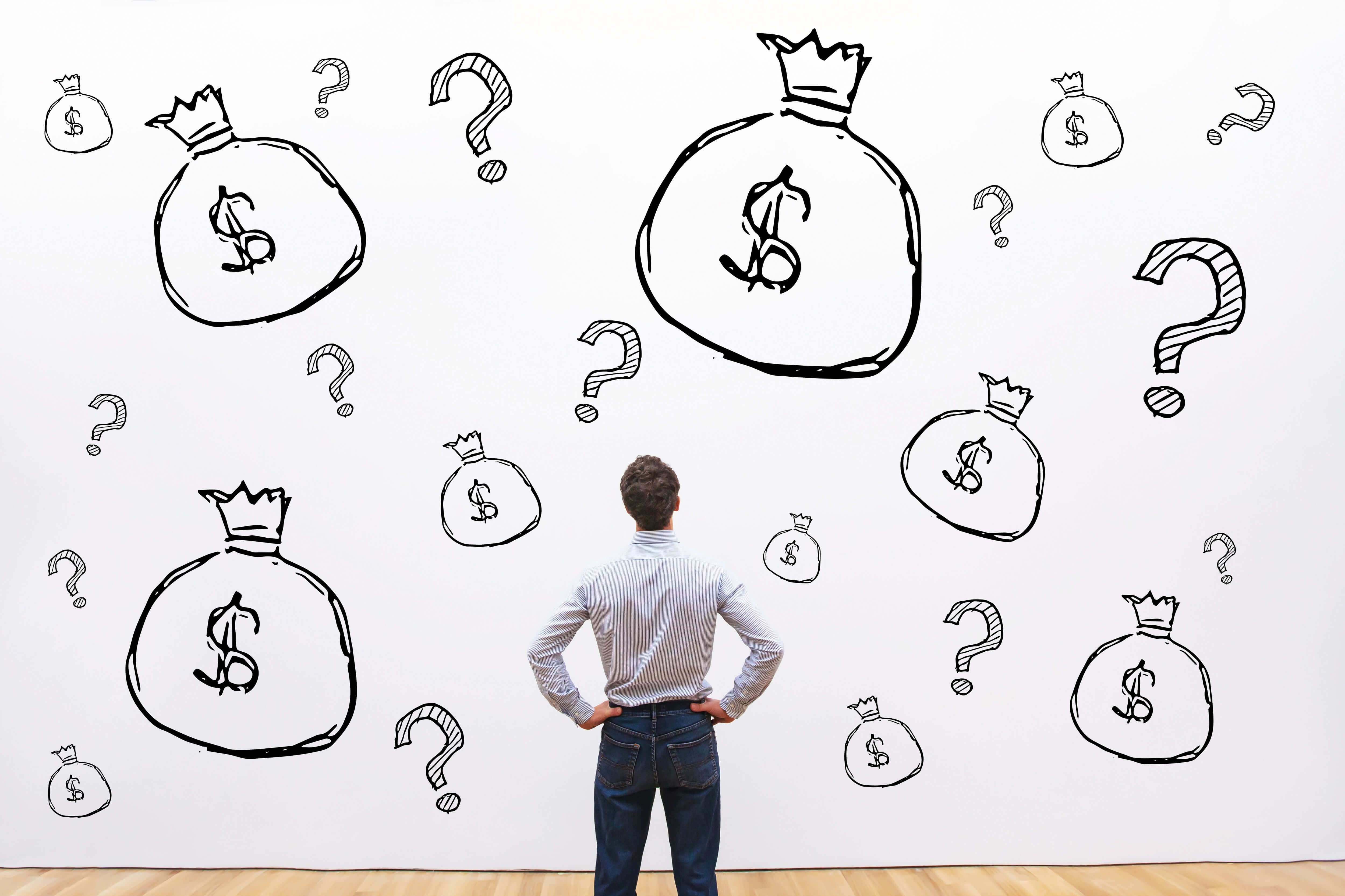 Credit Investment Or Fundraising Financial Concept Money To